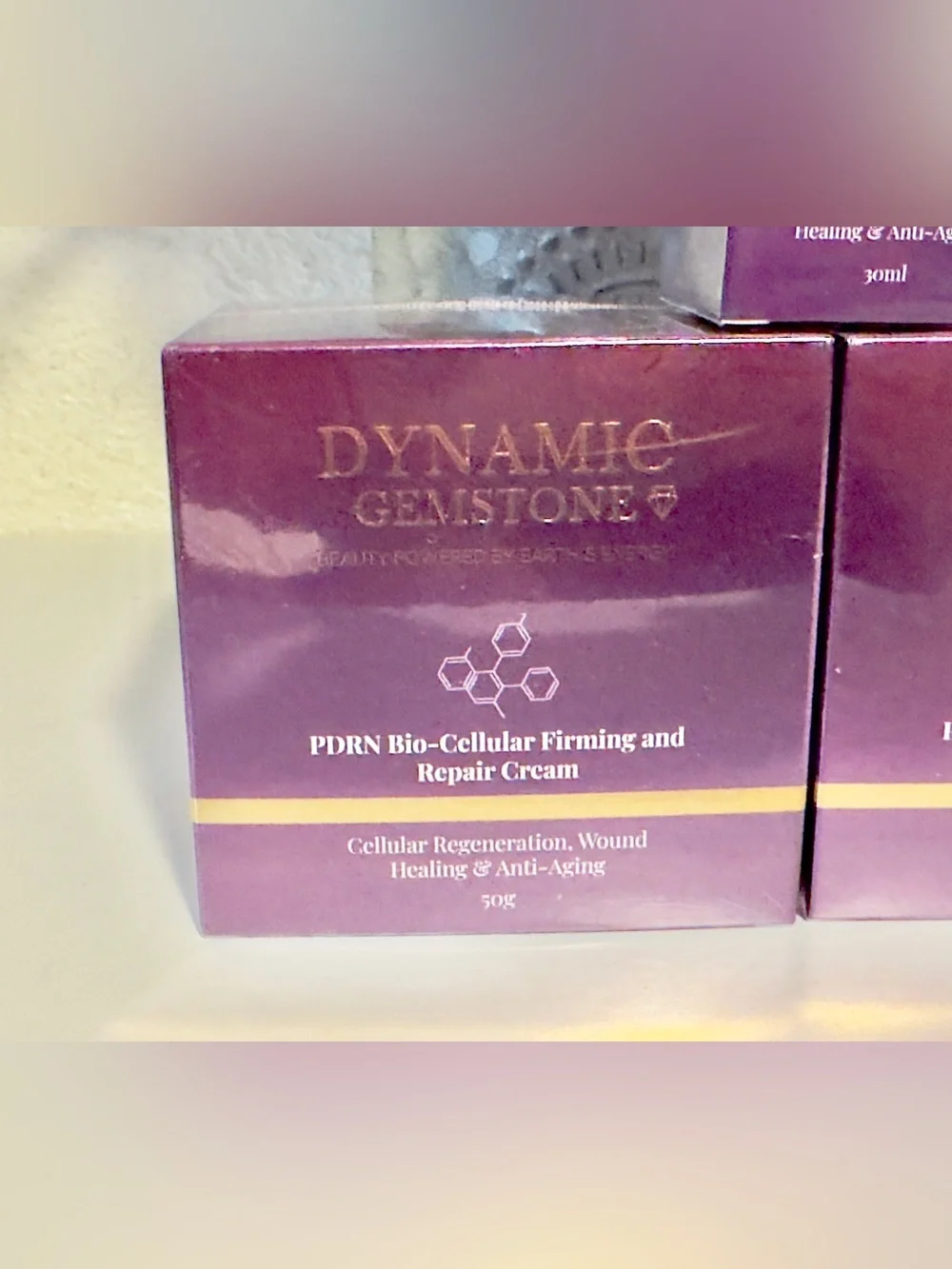 Dynamic Gemstones PDRN Bio-Cellular Firming & Repair Cream, Serum & Mask Set